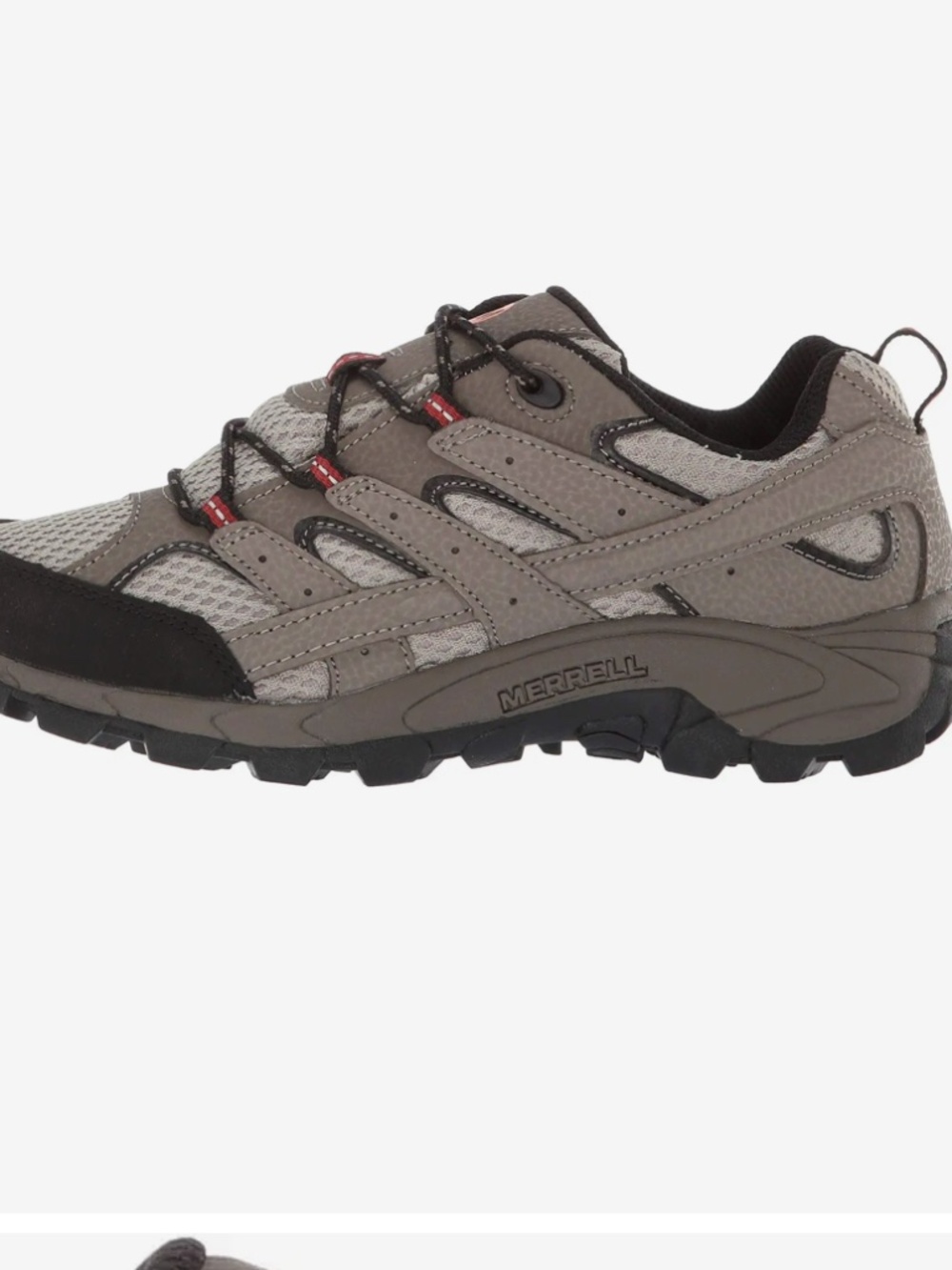 Merrell Kids Moab 2 Low Lace (BIG KID 7 WIDE) NWT